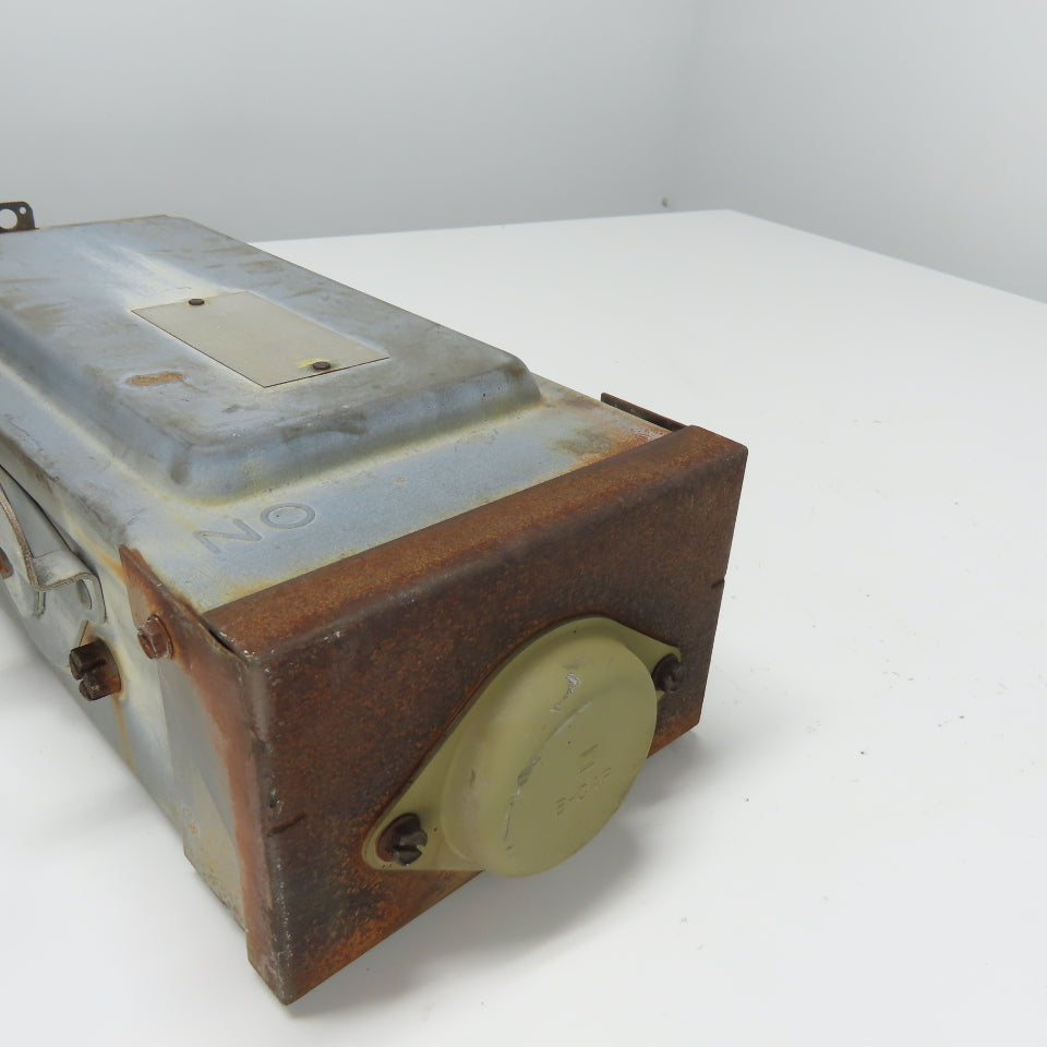 Square D 30A Fusible Safety Disconnect Switch 600V 3Ph
