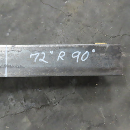 6 x 12.5# Standard I-Beam 90° Curved 72" Radius Profile