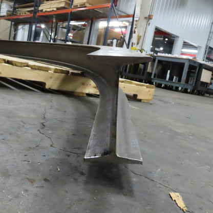 6 x 12.5# Standard I-Beam 90° Curved 72" Radius Profile