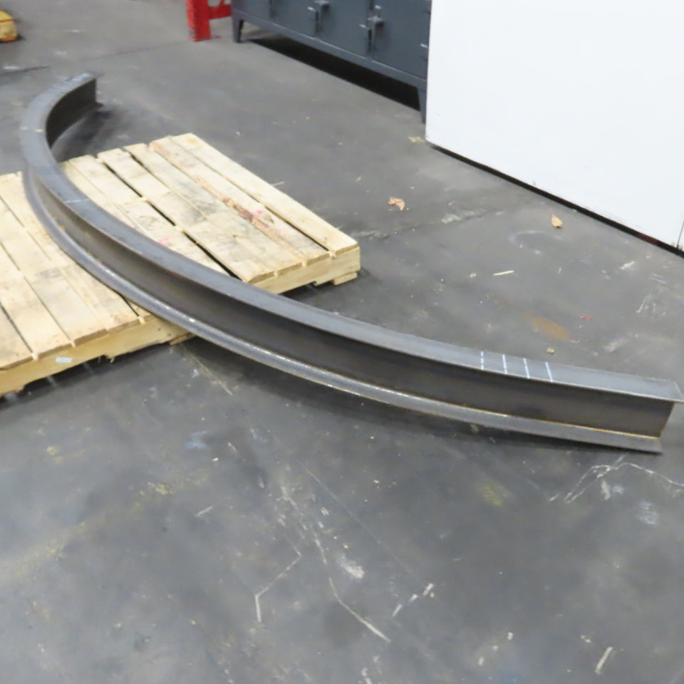 6 x 12.5# Standard I-Beam 90° Curved 72" Radius Profile