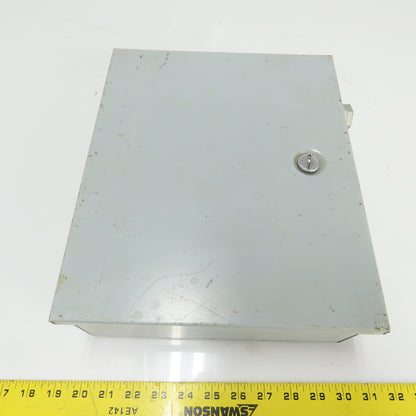 Hoffman A-12N104 12"x 10"x 4" Electrical Enclosure Type 1 Wall Mount