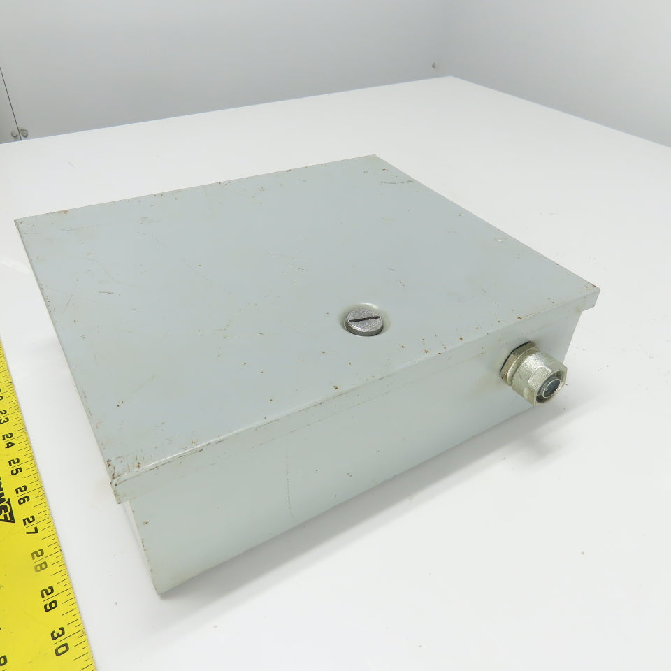 Hoffman A-12N104 12"x 10"x 4" Electrical Enclosure Type 1 Wall Mount