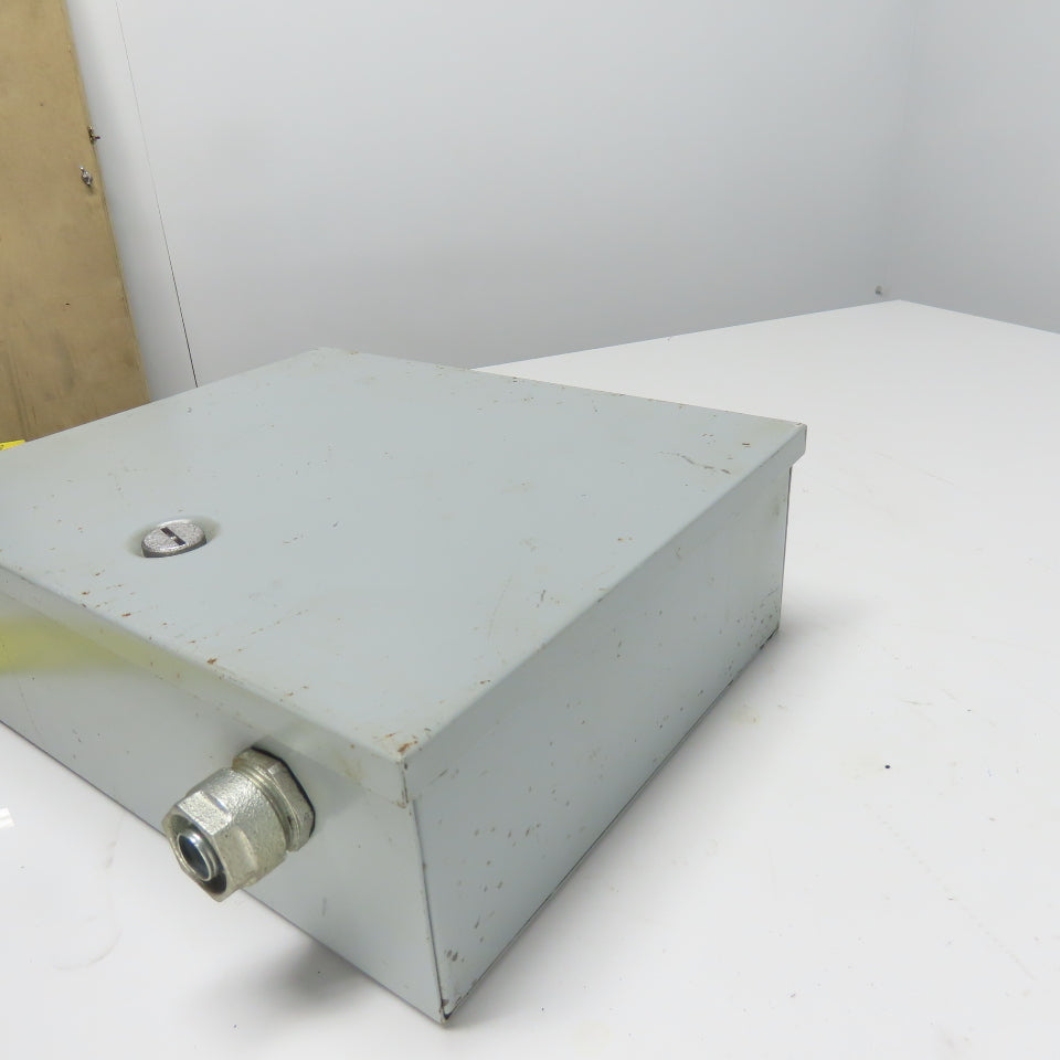 Hoffman A-12N104 12"x 10"x 4" Electrical Enclosure Type 1 Wall Mount