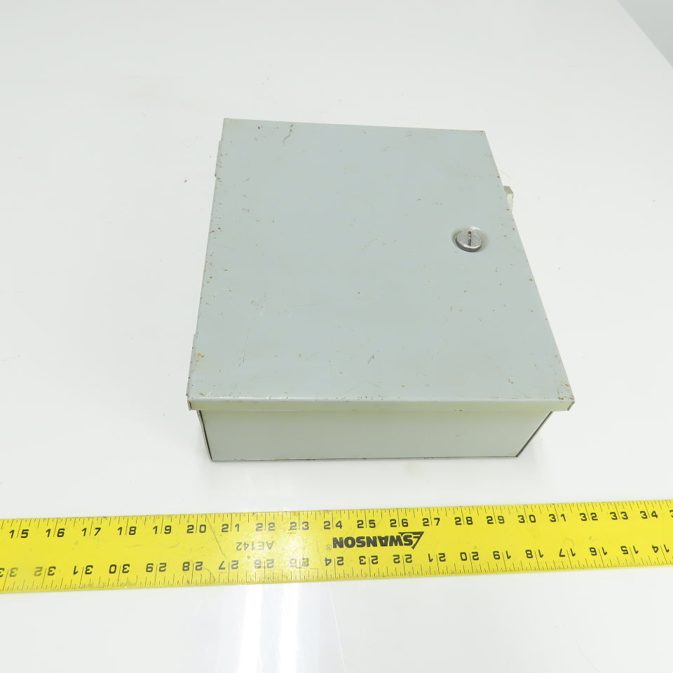 Hoffman A-12N104 12"x 10"x 4" Electrical Enclosure Type 1 Wall Mount
