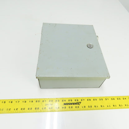 Hoffman A-12N104 12"x 10"x 4" Electrical Enclosure Type 1 Wall Mount