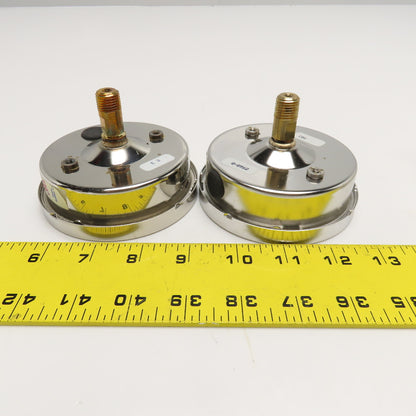 Ashcroft 351009AW02B 100PSI 3-1/2" Duralife Pressure Gauge 1/4" NPT Back Lot/2