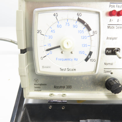 Westinghouse Accutrol 300 Service Analyzer Controls