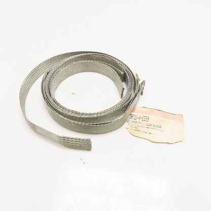 Raychem HV-BRAID-4-1520 Tinned Copper Braided Splice Strip #4AWG 60" Lot Of 3