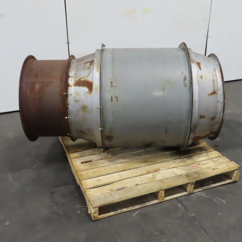 30" Belt Drive 5HP Spray Booth Exhaust Blower Axial Fan 230/460V 3PH Tested