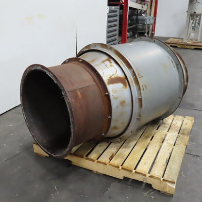 30" Belt Drive 5HP Spray Booth Exhaust Blower Axial Fan 230/460V 3PH Tested