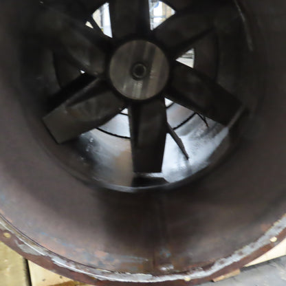 30" Belt Drive 5HP Spray Booth Exhaust Blower Axial Fan 230/460V 3PH Tested