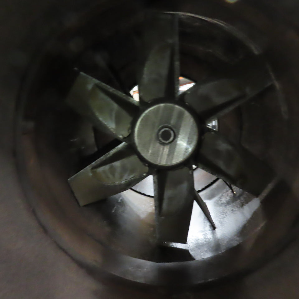 30" Belt Drive 5HP Spray Booth Exhaust Blower Axial Fan 230/460V 3PH Tested