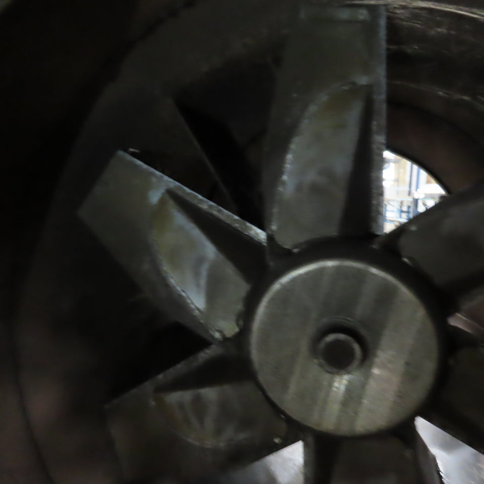 30" Belt Drive 5HP Spray Booth Exhaust Blower Axial Fan 230/460V 3PH Tested