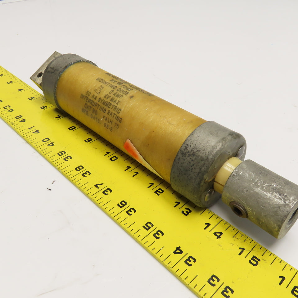 McGraw Edison FA1H 75 75A 50kA 4.3 kV NX Fuse