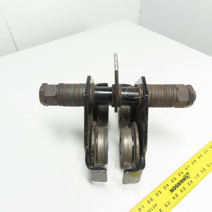 CM Series 633 1/2 Ton Push/Pull Ball Bearing Hoist Trolley 3"- 8" Flange