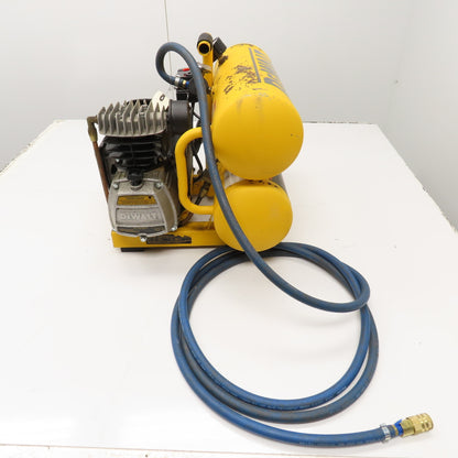 DEWALT D55153 Electric 4 Gallon Twin Stack Compressor 120V Tested
