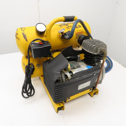 DEWALT D55153 Electric 4 Gallon Twin Stack Compressor 120V Tested
