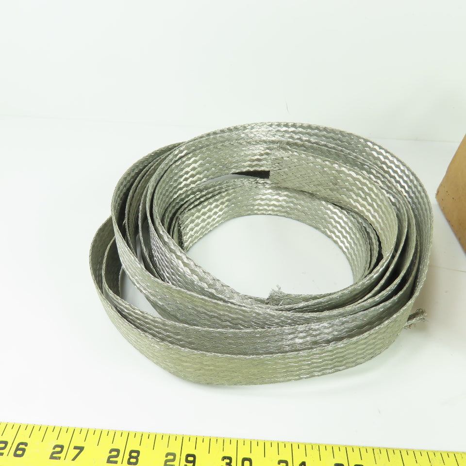 Raychem HV-BRAID-4-1520 Tinted Copper Braid Solder Blocked 4AWG 2.5LBS