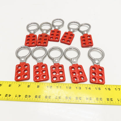 Lock Out Tag Out Padlock Hasp Lot Of 10