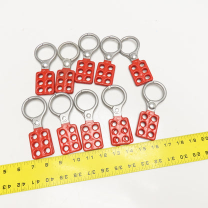 Lock Out Tag Out Padlock Hasp Lot Of 10