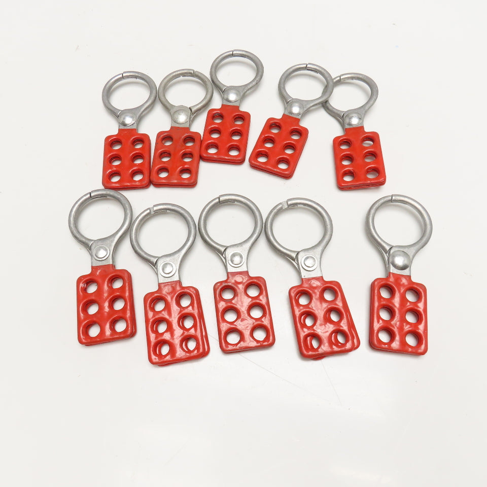 Lock Out Tag Out Padlock Hasp Lot Of 10