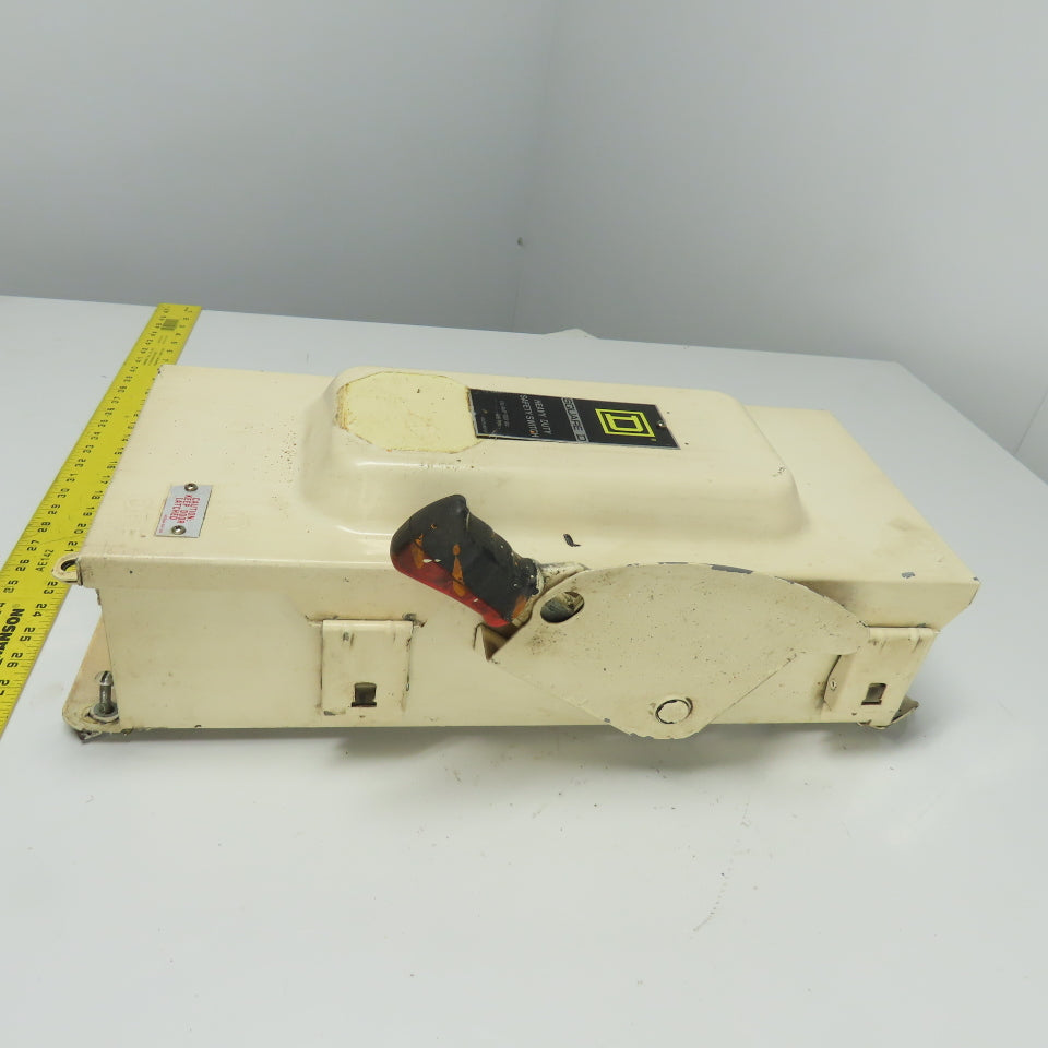 Square D HU363A 100A Non Fusible Heavy Duty Safety Disconnect Switch 600VAC