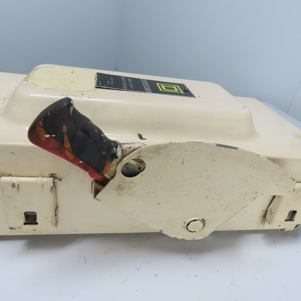 Square D HU363A 100A Non Fusible Heavy Duty Safety Disconnect Switch 600VAC