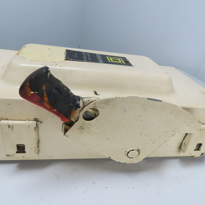 Square D HU363A 100A Non Fusible Heavy Duty Safety Disconnect Switch 600VAC