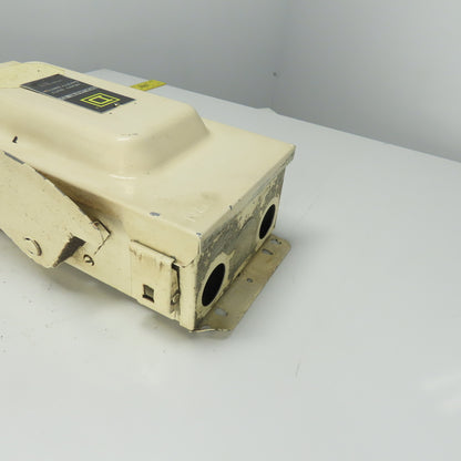 Square D HU363A 100A Non Fusible Heavy Duty Safety Disconnect Switch 600VAC