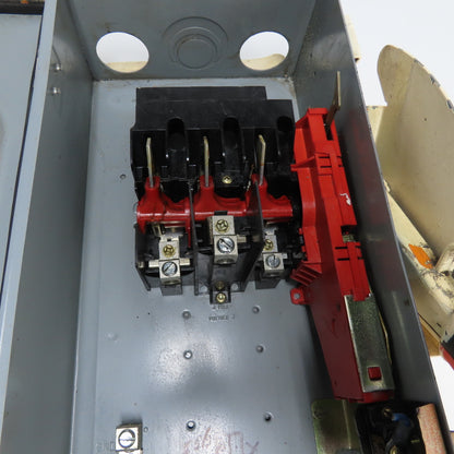 Square D HU363A 100A Non Fusible Heavy Duty Safety Disconnect Switch 600VAC