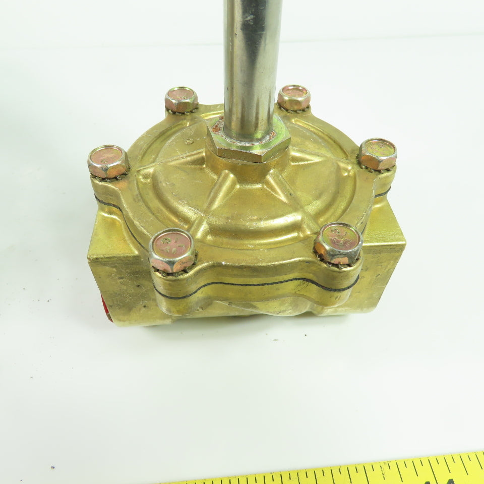 Asco 8210G56 1-1/2" Brass 2-Way Solenoid Valve Body