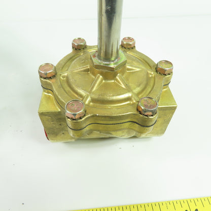 Asco 8210G56 1-1/2" Brass 2-Way Solenoid Valve Body