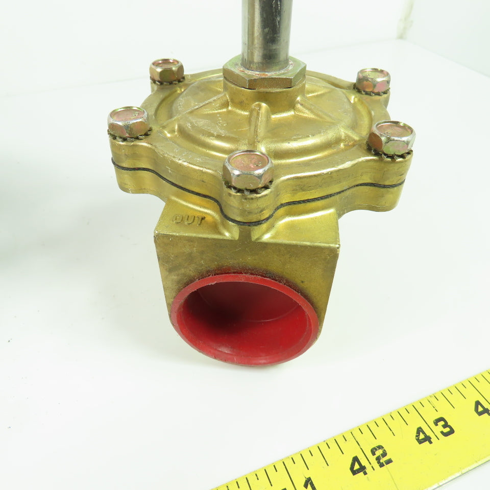 Asco 8210G56 1-1/2" Brass 2-Way Solenoid Valve Body