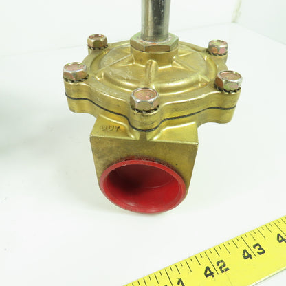 Asco 8210G56 1-1/2" Brass 2-Way Solenoid Valve Body