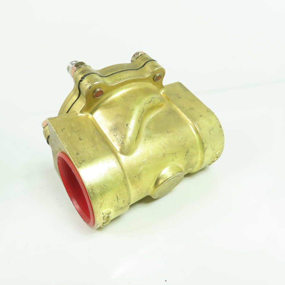 Asco 8210G56 1-1/2" Brass 2-Way Solenoid Valve Body