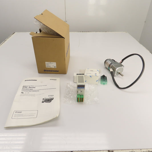 Oriental DSCI26UA-12.5AV 6W AC Electric Motor 110/115V w/ Gearhead & Controller