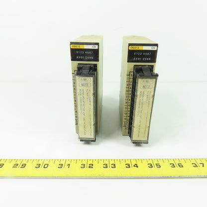 Omron C200H-OD212 Output Module 24VDC 0.3A/Point 4.8A/Unit Lot Of 2
