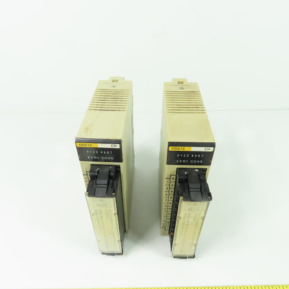 Omron C200H-OD212 Output Module 24VDC 0.3A/Point 4.8A/Unit Lot Of 2