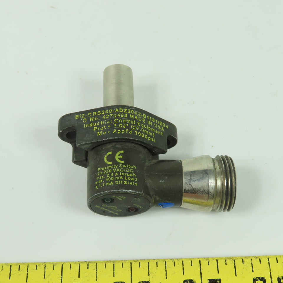 Turck Bi2-CRS260-ADZ30X2-B1131/S34 Proximity Switch Sensor 20-250VAC 3000PSI