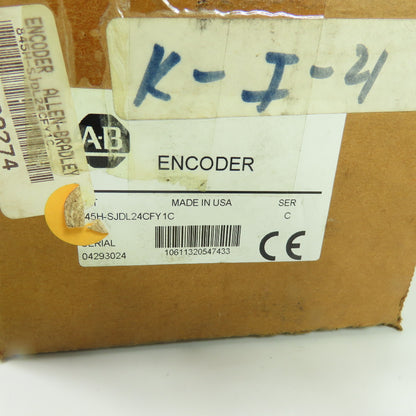 Allen Bradley 845H-SJDL24CFY1C Ser C Incremental Encoder 8-24VDC