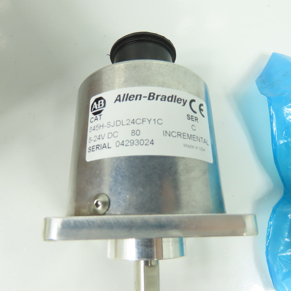 Allen Bradley 845H-SJDL24CFY1C Ser C Incremental Encoder 8-24VDC