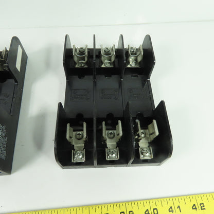 Gould Shawmut 60328R 600V 30A 3-Pole Fuse Holder Lot Of 2