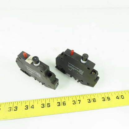 Allen Bradley 1492-GH010 Ser B Din Rail Mount Circuit Breaker 250VAC 65VDC Lot/2