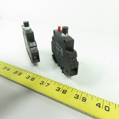 Allen Bradley 1492-GH010 Ser B Din Rail Mount Circuit Breaker 250VAC 65VDC Lot/2