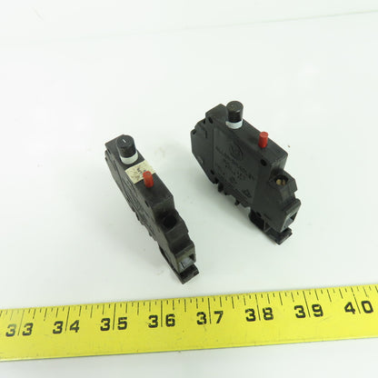 Allen Bradley 1492-GH010 Ser B Din Rail Mount Circuit Breaker 250VAC 65VDC Lot/2
