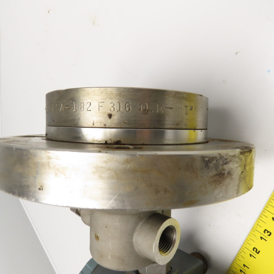 Foxboro 827DF-DS1NHSA 3" Stainless Steel Intelligent Pressure Transmitter