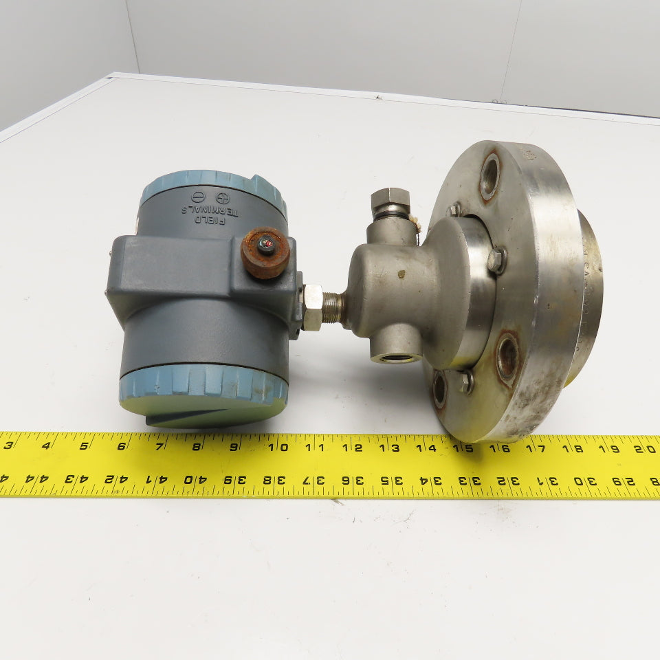 Foxboro 827DF-DS1NHSA 3" Stainless Steel Intelligent Pressure Transmitter