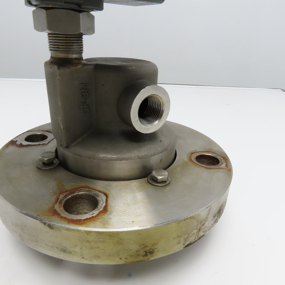 Foxboro 827DF-DS1NHSA 3" Stainless Steel Intelligent Pressure Transmitter