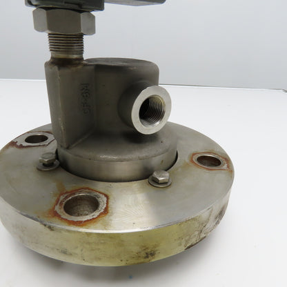 Foxboro 827DF-DS1NHSA 3" Stainless Steel Intelligent Pressure Transmitter
