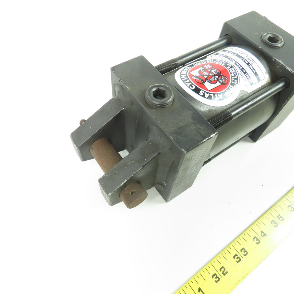 Atlas A-PB-2 Double Acting Hydraulic Cylinder 3-1/4" Bore 2-1/2" Stroke
